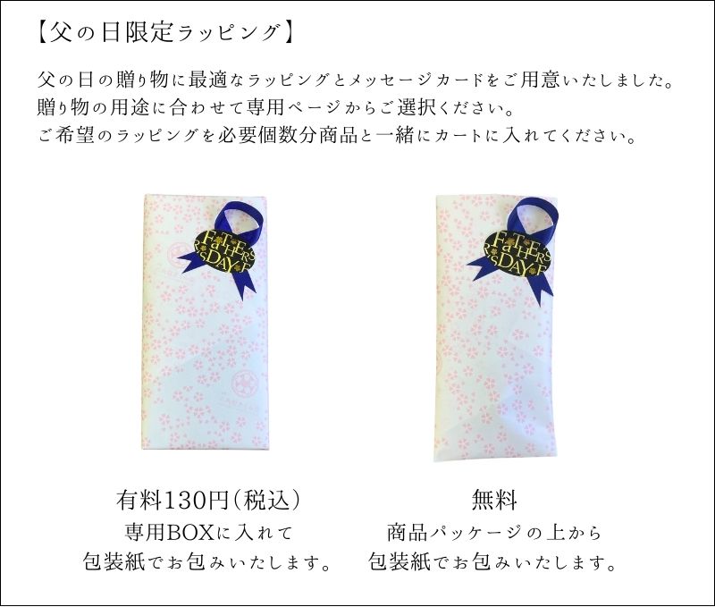 父の日ラッピング