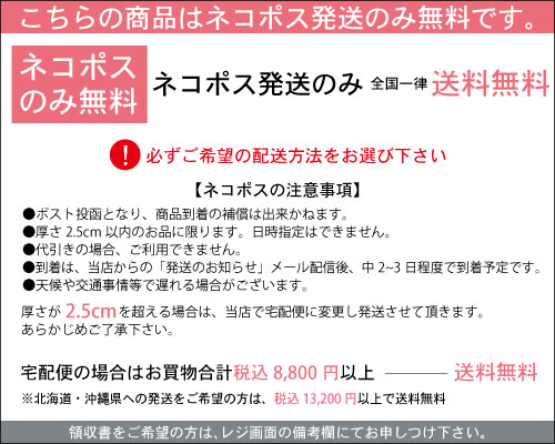 配送方法について