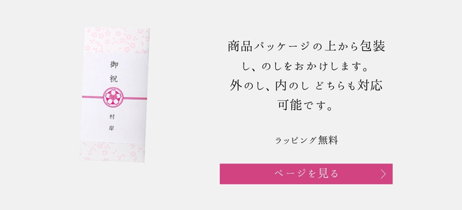 のしラッピング